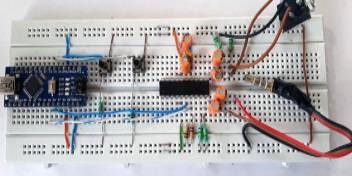 Схема цифрового управления громкостью звука с использованием интегральной микросхемы PT2258 и Arduino